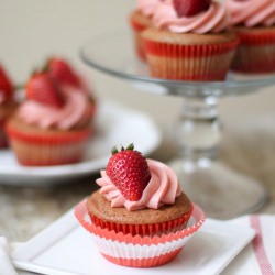 Strawberry Cupcakes