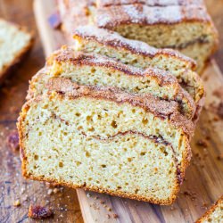 Cinnamon-Sugar Crust Ribbon Bread