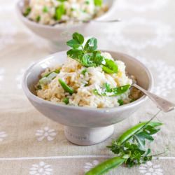 Pea Risotto
