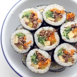 Beef Kimbap (쇠고기 김밥)