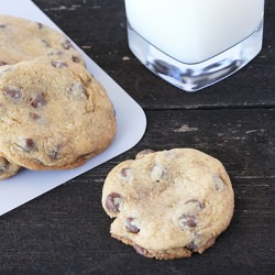 Chocolate Chip Caramel Cookies