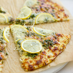 Gremolata Pizza w/Cauliflower Crust