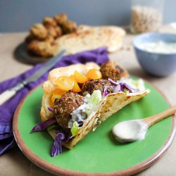 Falafel & Homemade Flatbreads