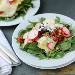 Loaded Zucchini Ribbon Salad
