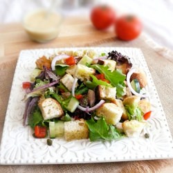 Untraditional Panzanella Salad