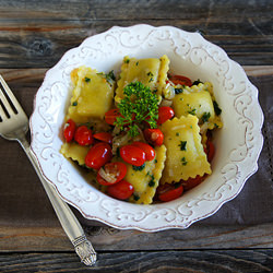 White Wine Ravioli