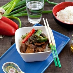 Honey and Ginger Pork Stir Fry
