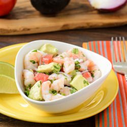 Shrimp and Avocado Ceviche