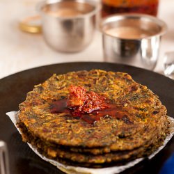 Zucchini Methi na Dhebara