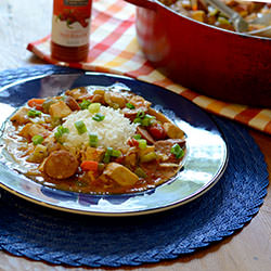 Andouille Sausage & Chicken Etouffe