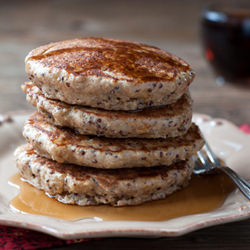 Whole Wheat Quinoa Pancakes