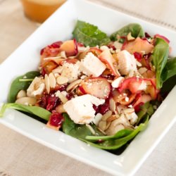 Sauteed Apple & Smoked Turkey Salad