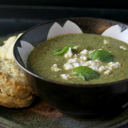 Herb Chard Feta Soup