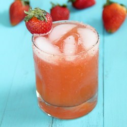 Skinny Strawberry Margaritas