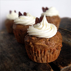 Pecan & Parsnip Cupcakes