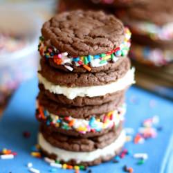Homemade Birthday Cake OREOS