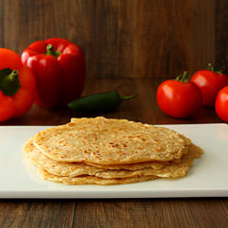 Homemade Spiced Flour Tortillas