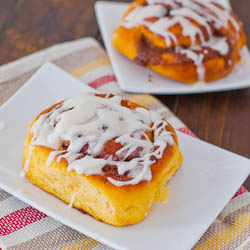 Sweet Potato Cinnamon Rolls