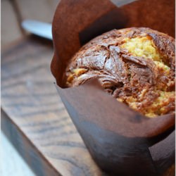 Muffins with Zucchini and Nutella