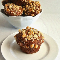 Banana Macadamia Nut Muffins