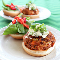 Buffalo Chicken Burgers
