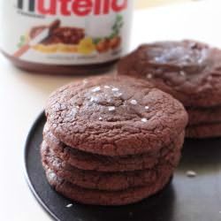 4-Ingredient Nutella Cookies