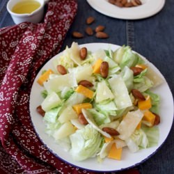 Pineapple and Cheddar Cheese Salad