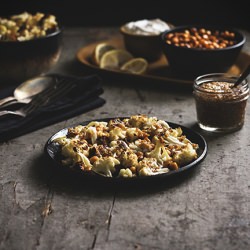 Roasted Chickpeas & Cauliflower