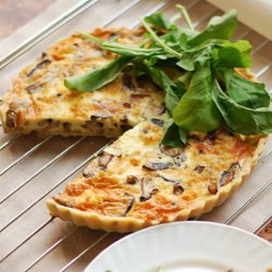 Caramelized Onion & Mushroom Quiche
