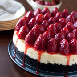Fresh Strawberry Cheesecake