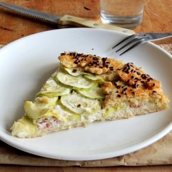 Galette with Zucchini and Cheese