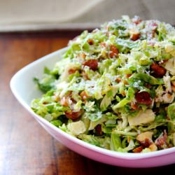 Shredded Brussels Sprout Salad