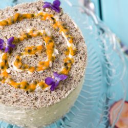 Poppy Seed and Lemon Rolled Cake