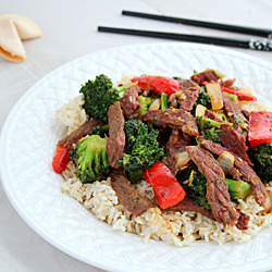 Ginger Beef and Broccoli Stir Fry