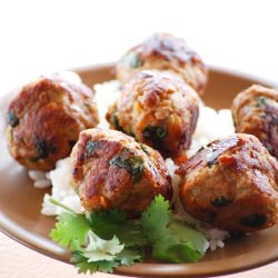 Satay Turkey Meatballs