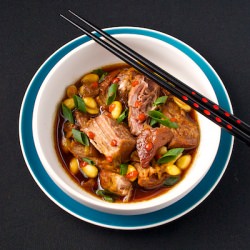 Soy Slow Cooker Pork with Ginger