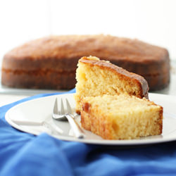 Greek Yoghurt Lemon Honey Cake