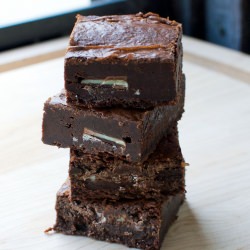 Dark Chocolate Mint Brownies
