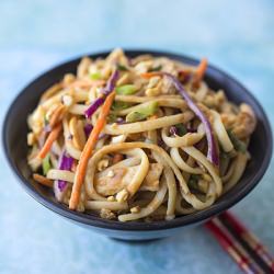 Asian Peanut Noodle Salad