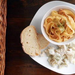 Pasta with Cod