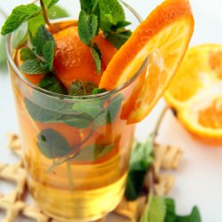 Mint & Orange Hot Toddy (Cocktail)