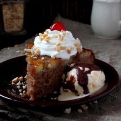 Chocolate Cake “Banana Split”