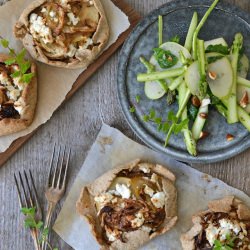 Rye Fennel Galettes