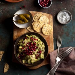 Pomegranate Guacamole