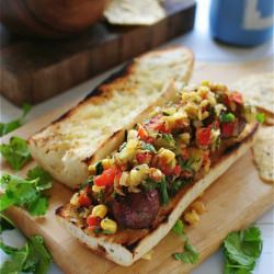 Grilled Pineapple and Corn Salsa