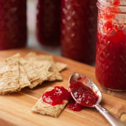Strawberry Vanilla Brown Sugar Jam