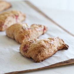 Strawberry Yogurt Scones