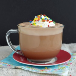 Coconut Nutella Latte