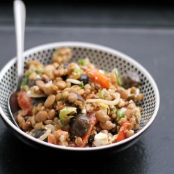 Wheat Berry and Roasted Pepper