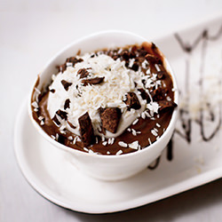 Spicy Chocolate Avocado Pudding